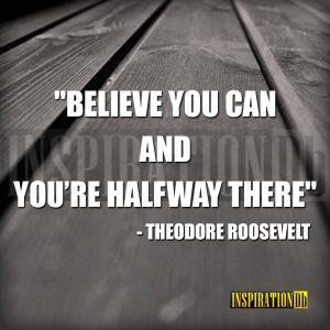 Theodore Roosevelt Quote Poster