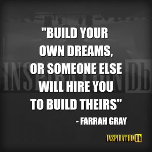 Farrah Gray Quote Poster