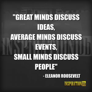 Eleanor Roosevelt Quote Poster