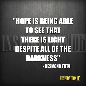 Desmond Tutu Quote Poster