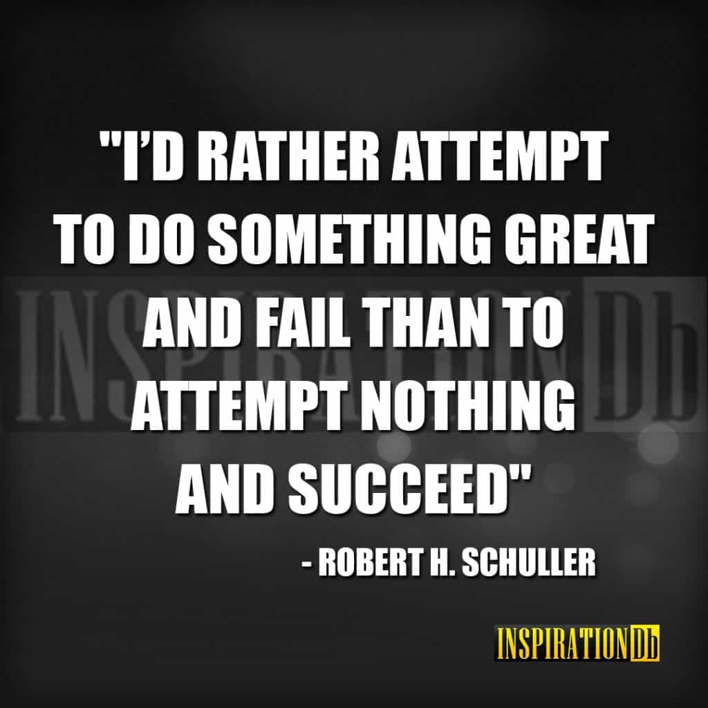 Robert H. Schuller Quote Poster