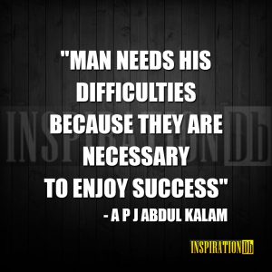 A P J Abdul Kalam Quote Poster