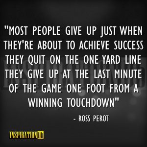 Ross Perot Quote Poster