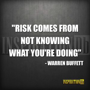 Warren Buffett Quote Poster