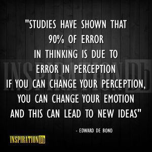 Edward de Bono Quote Poster