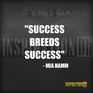 Mia Hamm Quote Poster