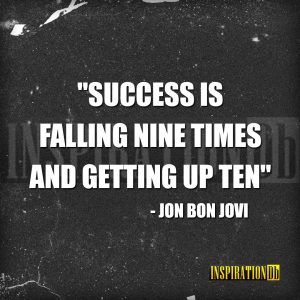 Jon Bon Jovi Quote Poster