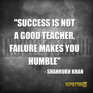 Shah Rukh Khan Quote Poster