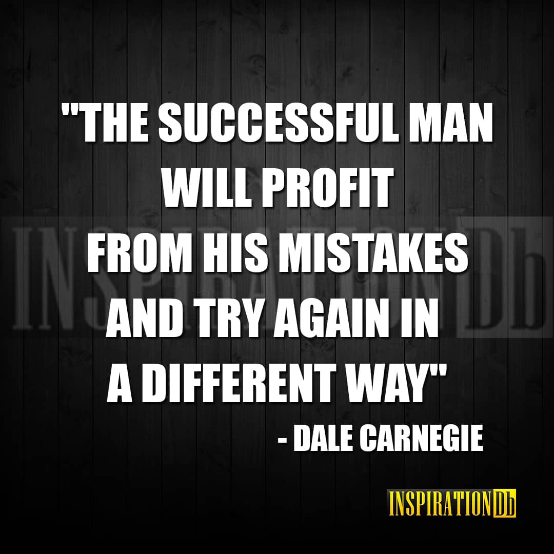 Dale Carnegie Quote Poster - InspirationDb