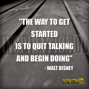 Walt Disney Quote Poster